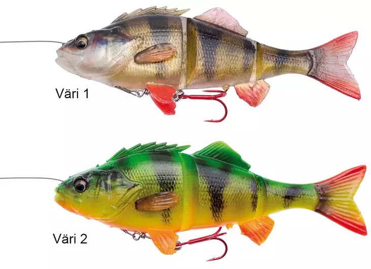 Savage Gear 4D Line-Thru Perch 23cm 145g - Jigit ja kumikalat - 5706301574237 - 1