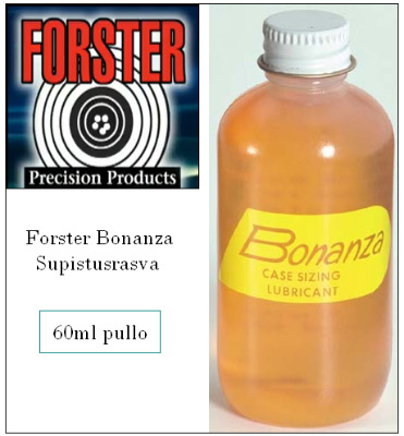 Supistusrasva Forster Bonanza 60ml - Latauslaitteet ja tarvikkeet - 757253001857 - 1