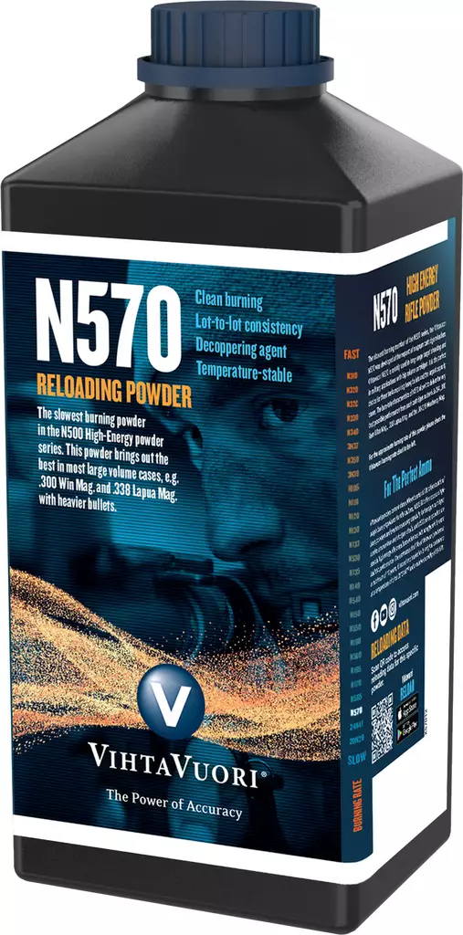 Vihtavuori N570 ruuti 1kg - Ruudit - 6420615701217 - 1