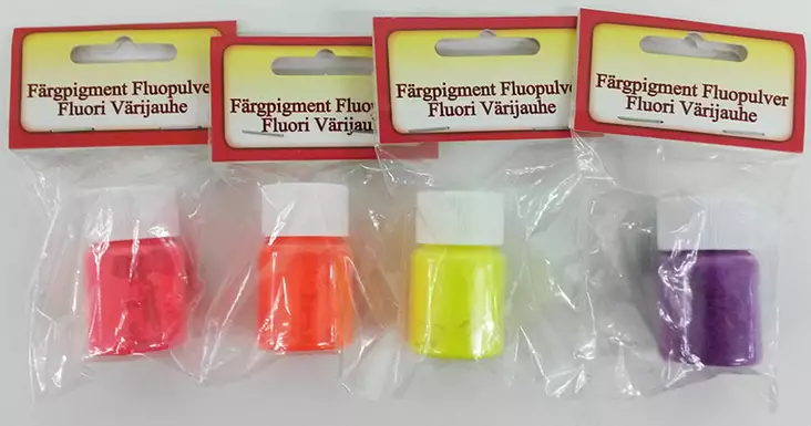 Wiggler Fluori värijauhe 10ml - Muut tarvikkeet - 7340010337967 - 1