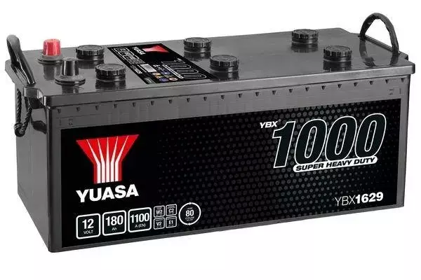 Yuasa Super Heavy Duty 1100A 180Ah 12V - Ajoneuvojen Akut ja Akkutarvikkeet - 5050694039737 - 1