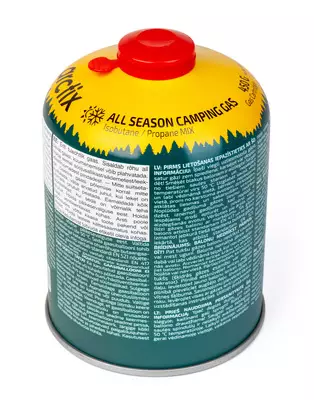 Arctix All Season Camping kaasupatruuna 450g - Retkikeittimet ja -kaasut - 4741555053368 - 1