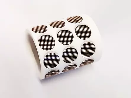 Niteforce Paikkatarrat 16mm Ruskea rasteri 1000kpl - Maalitaulut - 6430061581608 - 2