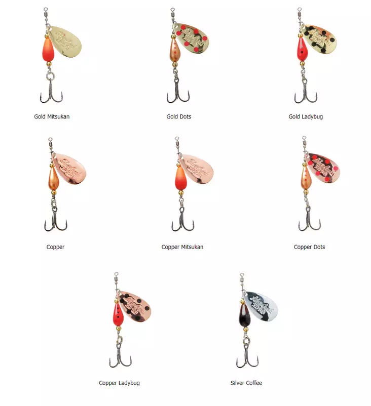 Daiwa Silvercreek Spinner 6g koko 2 lippauistin - Lipat - 5055545243448 - 1