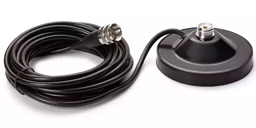 Mini Mag Magneettijalka UHF-liittimillä - VHF-puhelimien antennit ja liittimet - 603048 - 1