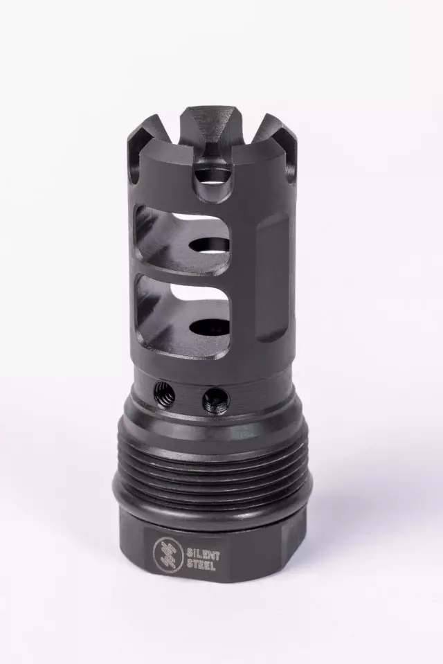 Silent Steel QD Muzzle Brake / Suujarru - Äänenvaimentimet - MB556-12x28 - 1