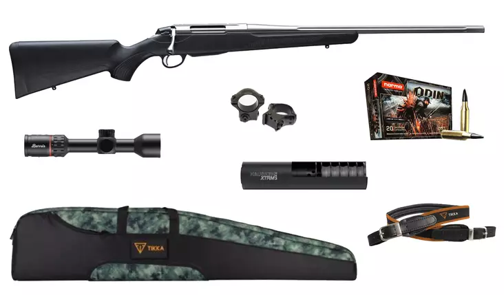 Tikka T3X Superlite SS Tarjouspaketti - Kiväärit - tikkat3x-tp26-308 - 1