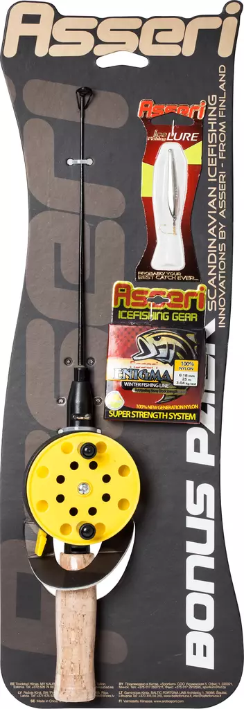 Asseri Pilkki Combo 75mm pilkkisetti - Pilkkivavat ja setit - 4741555002038 - 1