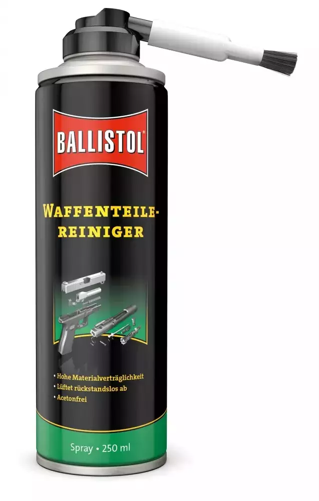 Ballistol Aseenosien puhdistusaine 250ml - Aseenhoitoaineet - 4017777237528 - 1