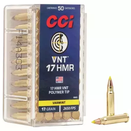 CCI VNT 1,1g .17 HMR - Pienoiskiväärin patruunat - 604544621198 - 1