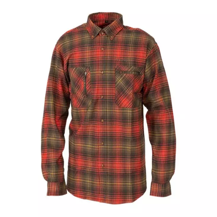 Dovrefjell Flanellipaita, kupari - Pitkähihaiset Paidat - 7071217033238 - 1