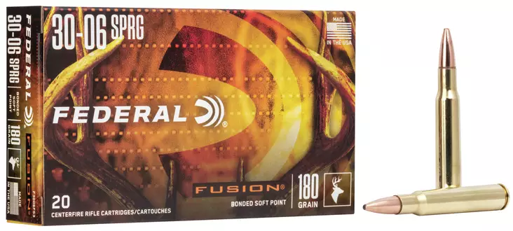 Federal Fusion 11,7g .30-06 Sprg - Kiväärin patruunat - 029465097998 - 1