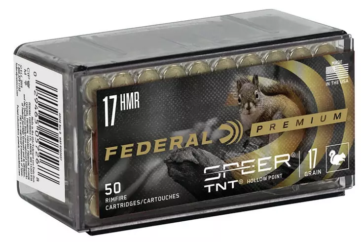 Federal TNT HP .17 HMR 1,1g - Pienoiskiväärin patruunat - 029465057268 - 1