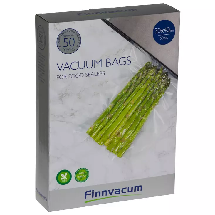 Finnvacum Uritettu vakuumipussi 30x40cm - Säilöntä - 7340066130048 - 1