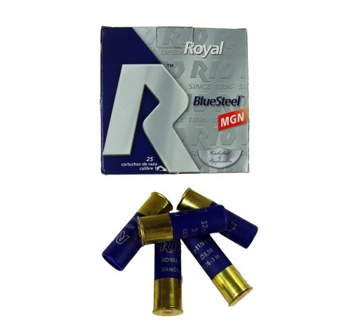 Rio Royal Bluesteel Magnum 12/76 40g - Haulikon patruunat - 8435101607278 - 1