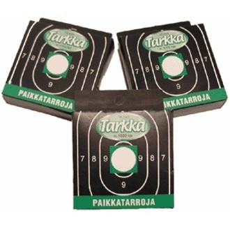 Tarkka Paikkatarroja 11mm - Maalitaulut - 6410362412108 - 1