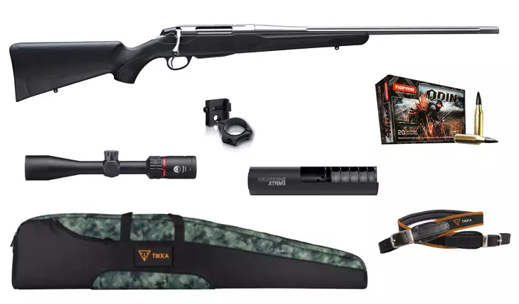 Tikka T3X Superlite SS Tarjouspaketti - Kiväärit - tikkat3x-tp26-308 - 2