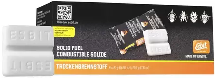 ESBIT Polttoainetabletti 27G 8kpl - Retkikeittimet ja -kaasut - 4021684018279 - 1