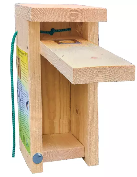 Linnunpönttö 32mm aukolla valmiiksi koottuna - Muut Tuotteet - 6417036080359 - 2