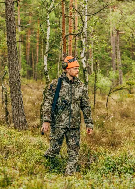 Laadukas vedenpitävä Pinewood Furudal Active 2L camou takki - Metsästystakit - 7331090337329 - 2