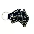 Jacaru Australia kartta map keychain - Lompakot & Korttikotelot - 9331670063059 - 2