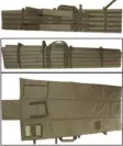 Mil-Tec Ampumamatto / Asepussi 129cm - Ampujan lisävarusteet - 4046872347559 - 3