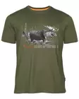 Pinewood Moose T-paita vihreä - Lyhythihaiset paidat - 7331090458529 - 1