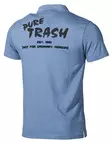 Polopaita Pure Trash, sininen - T-paidat - 4044633086839 - 2