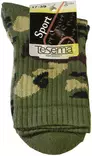 Tesema Maastokuviosukka Vihreä - Sukat - 6416889104359 - 1