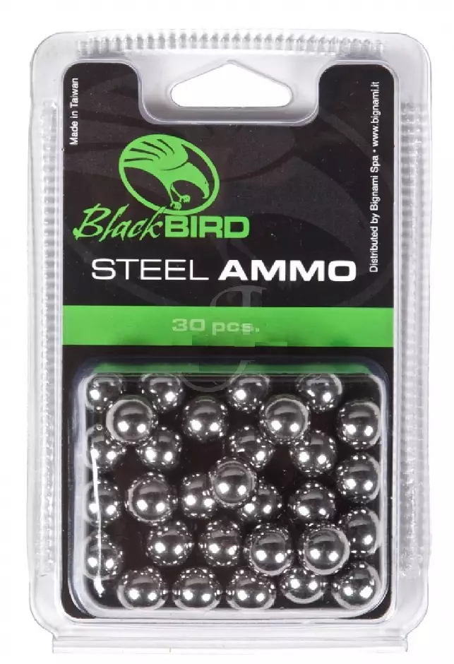 Blackbird ritsan ter=C3=A4s kuulat 9,5mm 30kpl - Ritsat ja puhallusputket - 53N269 - 1