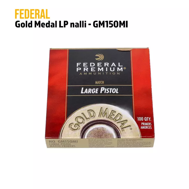 Federal Premium GM150MI Large Pistol Nalli - Nallit - 191059 - 1