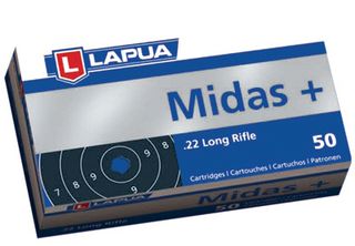 Lapua Midas + .22LR 2,59g (327 m/s) 50 pcs - Pienoiskiväärin patruunat - 4023045421629 - 1