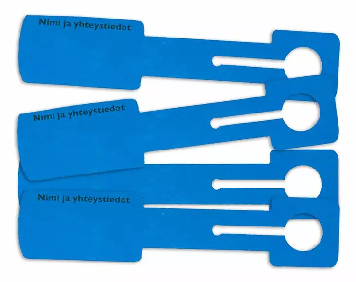 Nimilipukkeet pyydyksiin 4kpl - Tarvikkeet - 6418252132549 - 2