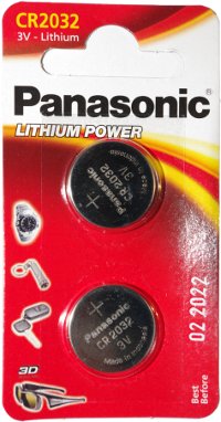 Panasonic 3V Lithium CR2032 - Paristot - 5025232060689 - 1