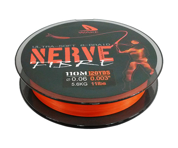 Wake Nerve 8-Braid Ultra Soft Fibre 110m - Kuitusiimat ja punotut siimat - 6430024935219 - 1