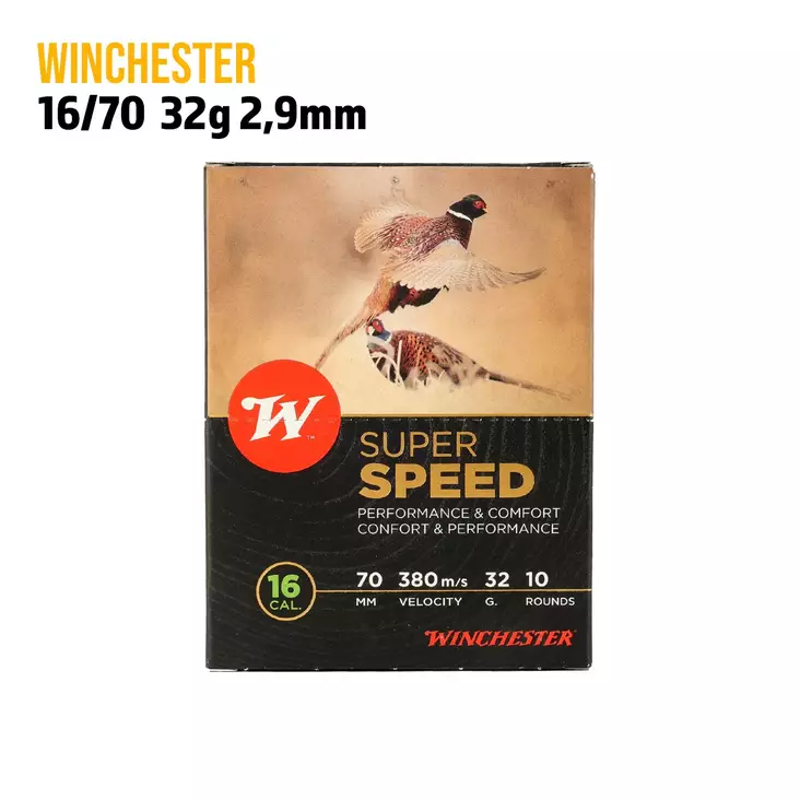 Winchester SuperSpeed G2 16/70 32g haulikonpatruuna - Haulikon patruunat - 634957818199 - 1