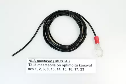 Optimizer-68 maatasokaapeli ALA - VHF-puhelimien antennit ja liittimet - maatasokaapeli-A - 1