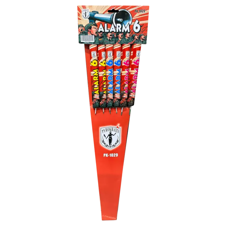 Alarm 6 rakettipakkaus - Rakettipakkaukset - A06429811303287A - 1