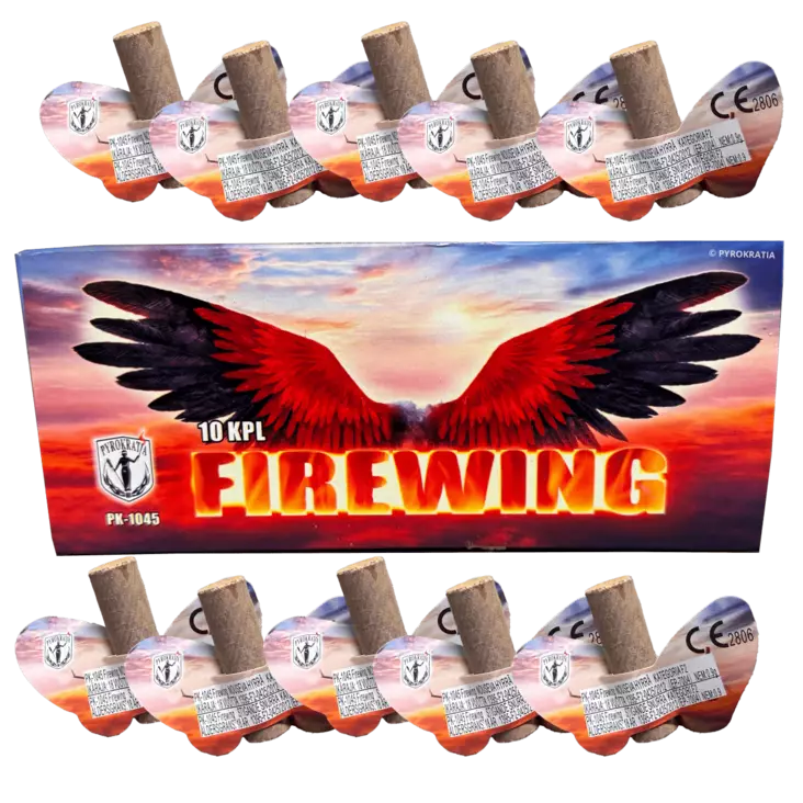 Firewing perhoset 10kpl - Pienet ilotulitteet - A06429811303645A - 1
