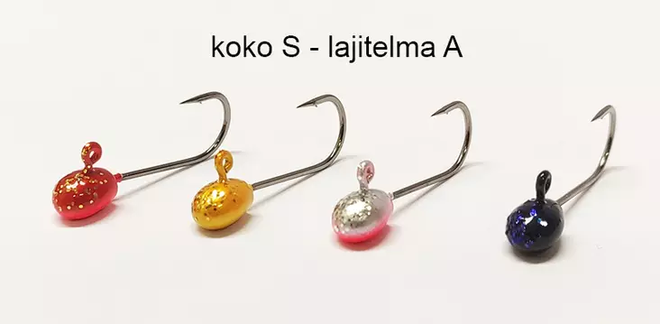 MA Leech Head S lajitelma 4 kpl - Muut Pilkit ja Koukut - 6420615489894-A - 1