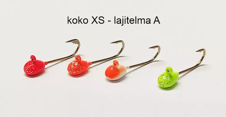 MA Leech Head XS lajitelma 4 kpl - Muut Pilkit ja Koukut - 6420615489870-A - 1