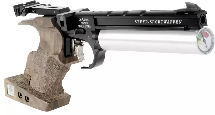 Steyr LP50 Compact Ilmapistooli Black - Paineilmatoimiset (PCP) - STEYR_LP50C_MUSTA - 1