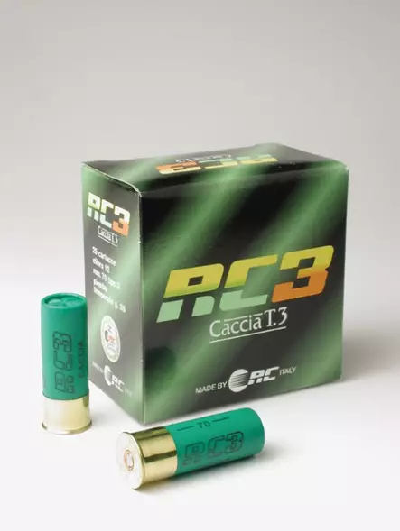 RC 3 Caccia 36g 12/70 - Haulikon patruunat - RC3_no5_36g_Pb - 1