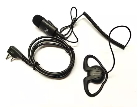 JDI Headset D-lenkkikorvakuulokkeella ICOM puhelimiin - Radiopuhelimien tarvikkeet - JD2401ILDEM2C - 1