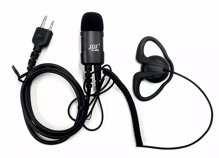 JD-2401 Headset D-lenkkikuulokkeella - Radiopuhelimien tarvikkeet - JD-2401D-ED7-C - 1