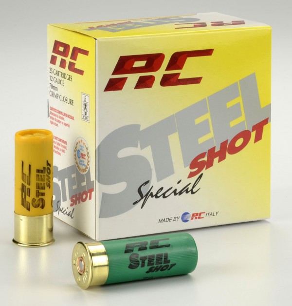 RC Steel Shot 24g No. 7 12/70 Teräs - Kiekkopatruunat - 831226rc - 1