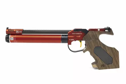 huipputason Morini CM200EI Ticino Red 4,5mm sähkölaukaisu paineilmapistooli - Morini ilmapistoolit - MORINICM200ELRED - 2