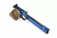 sisäammuntaan Morini CM200EI Ticino Blue 4,5mm sähkölaukaisu paineilmapistooli - Morini ilmapistoolit - MORINICM200ELBLUE - 4