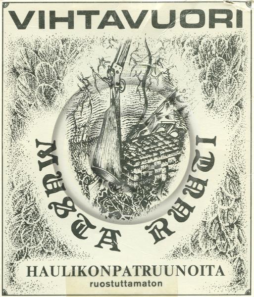 Vihtavuori Mustaruuti 12/65 #4 hauli - Haulikon patruunat - mustaruuti - 1