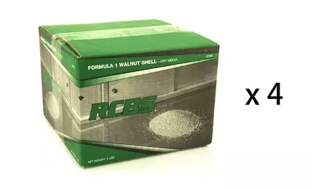 RCBS kiillotuspuru pähkinä 2,3kg x 4pak - Latauslaitteet ja tarvikkeet - 076683870674_4PACK - 1